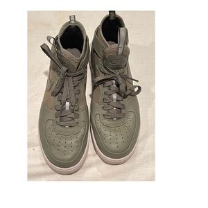 Size 38 EU- Nike Air Force 1 Green.